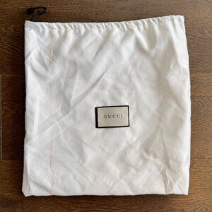 Authentic Gucci Dust Bag Cover with Drawstring